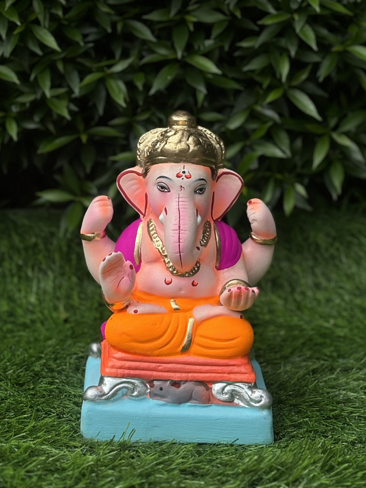 Philips 10 Inch Clay Ganesha, Eco friendly Murti @ Khaapree